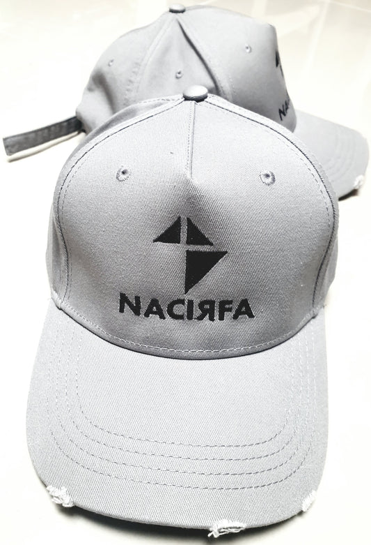 Nacirfa Grey Strapback Cap