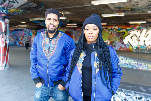 Nacirfa Blue Unisex Jacket