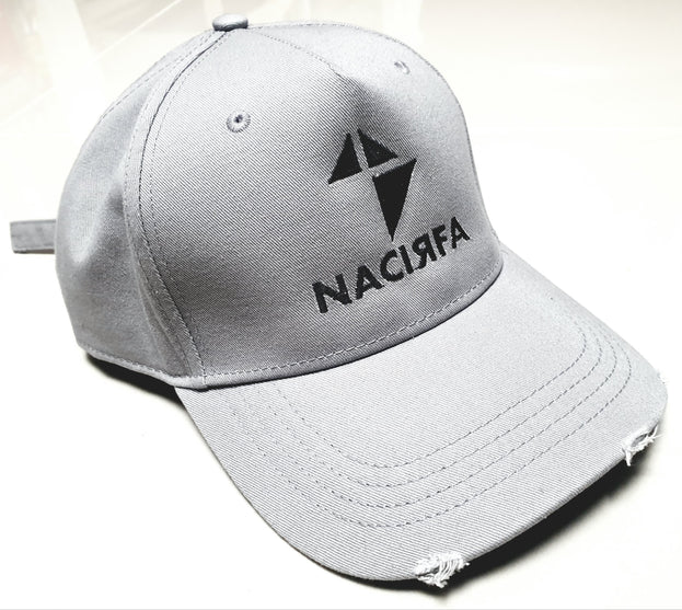 Nacirfa Grey Strapback Cap