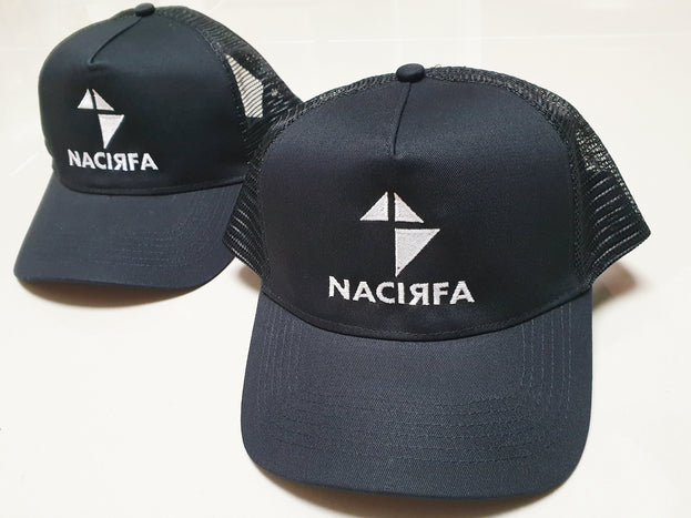 Nacirfa Black Trucker Cap