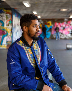 Nacirfa Blue Unisex Jacket